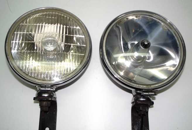 Lot 54 - Four Lucas 7” driving lamps