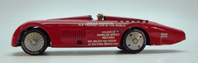 Lot 082 - Clockwork tin plate land speed models