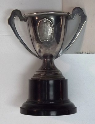 Lot 114 - Hallmarked silver, trophy cup