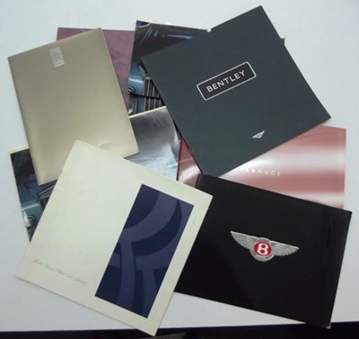 Lot 123 - Rolls-Royce and Bentley brochures