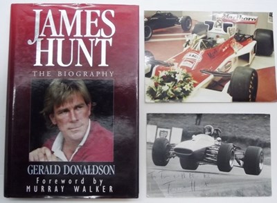 Lot 126 - James Hunt biography