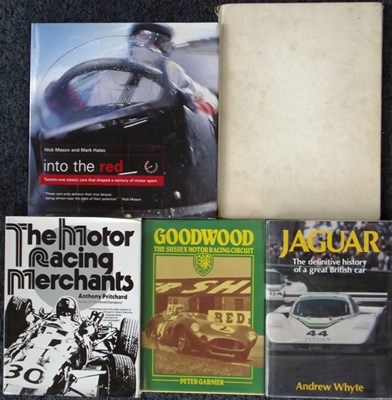 Lot 043 - Nine motor racing books