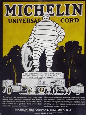 Lot 112 - Modern Michelin signs