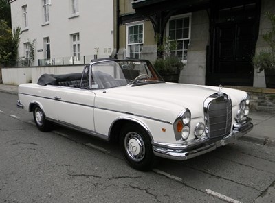 Lot 290 - 1962 Mercedes-Benz 220SE Cabriolet