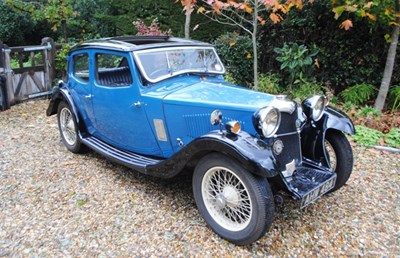 Lot 281 - 1934 Riley Nine Kestrel Streamline Saloon