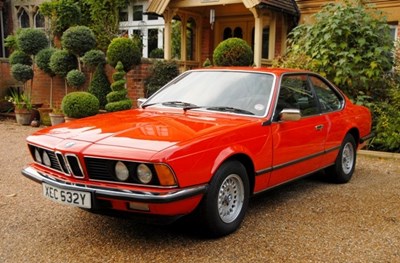 Lot 311 - 1983 BMW 628CSi (red)