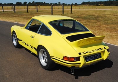 Lot 303 - 1985 Porsche 911 Carrera to 1973 RS Specification (yellow)