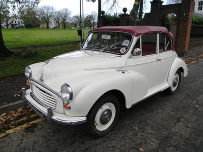 Lot 318 - 1967 Morris Minor 1000 Convertible