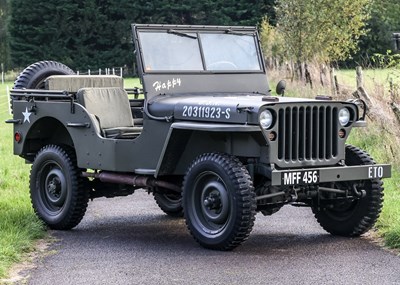 Lot 197 - 1943 Willys Jeep Model MB 4x4 Military Vehicle