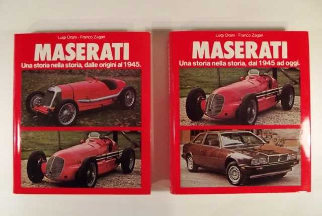 Lot 36 - Two volume set of Maserati