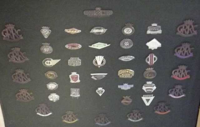 Lot 26 - Goodwood pin badges