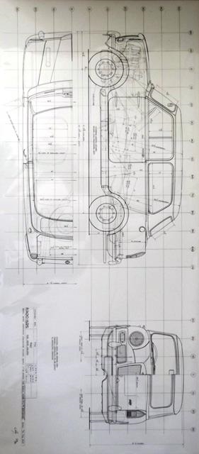 Lot 34 - 1960s Riley Elf line drawings