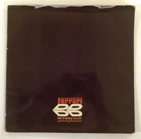 Lot 61 - Ferrari Boxer brochure