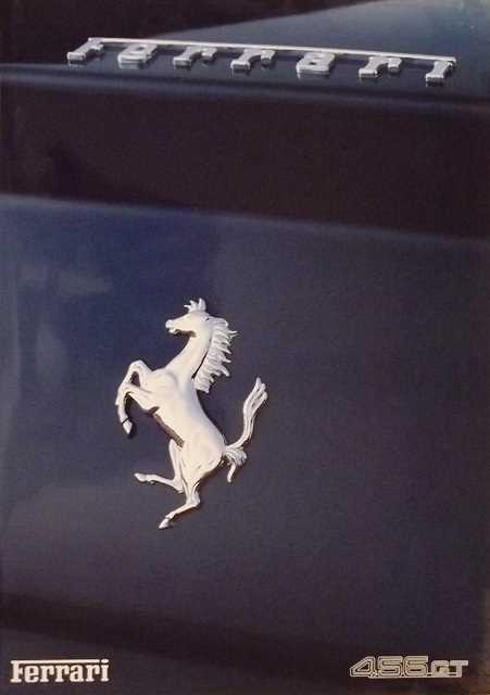 Lot 63 - Ferrari 456GT brochure