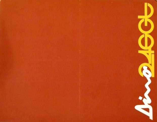 Lot 65 - Ferrari Dino 246GT brochure
