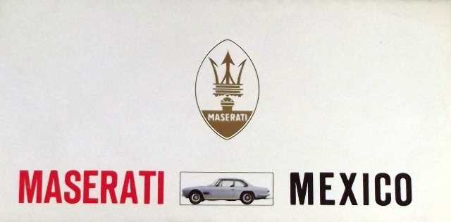 Lot 69 - Maserati brochures