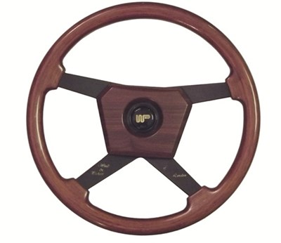 Lot 085 - Wood & Picket steering wheel