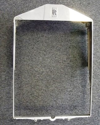 Lot 113 - A Rolls-Royce Radiator shell