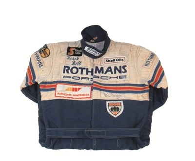 Lot 132 - Derek Bell Rothmans Porsche race suit