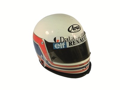 Lot 136 - Martin Brundle crash helmet