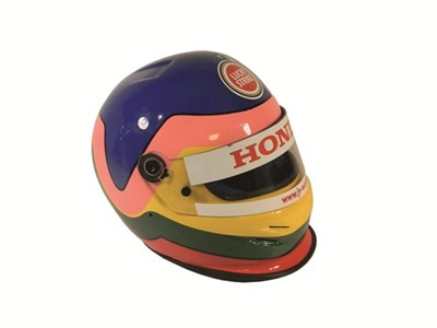 Lot 137 - Jacques Villeneuve crash helmet