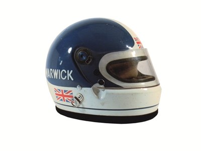 Lot 140 - Derek Warwick helmet