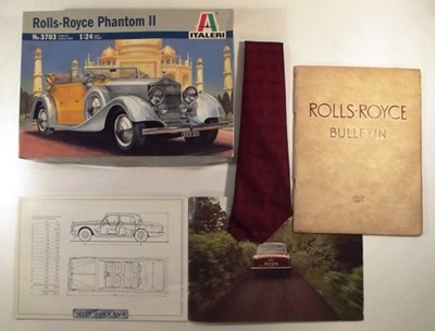Lot 086 - Rolls-Royce related collectables
