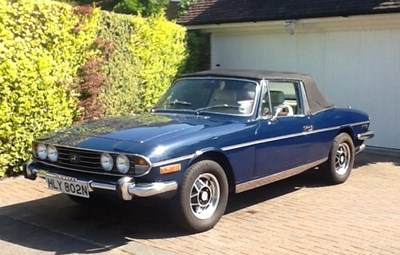 Lot 279 - 1973 Triumph Stag