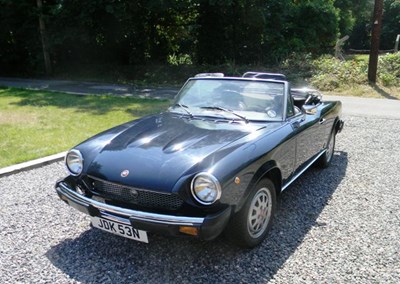 Lot 311 - 1975 Fiat 124 Spyder