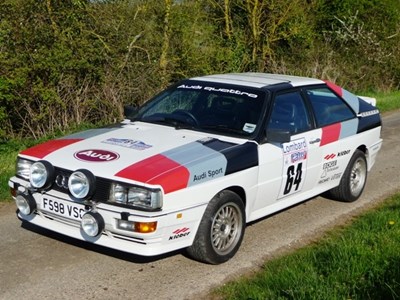 Lot 283 - 1988 Audi Quattro MB Turbo