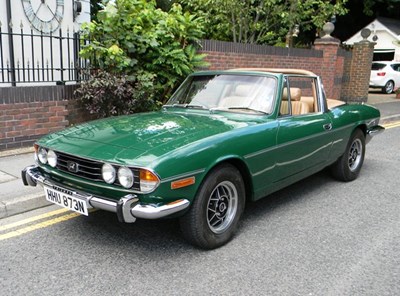 Lot 262 - 1975 Triumph Stag