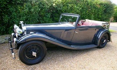 Lot 236 - 1934 Alvis Speed 20 SB Vanden Plas Coupe