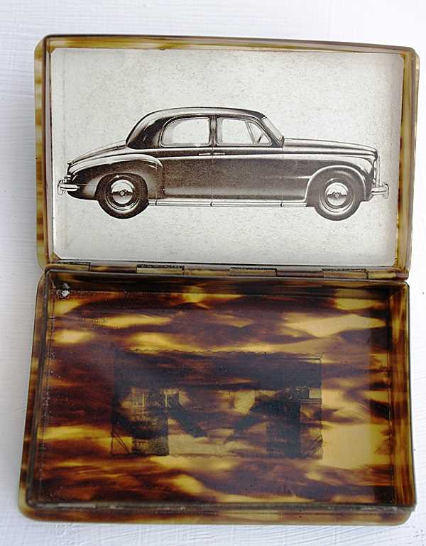 Lot 3 - Rover business card box