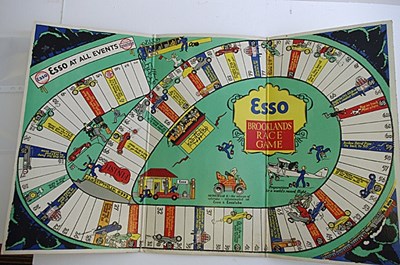 Lot 103 - Esso Brooklands race board game