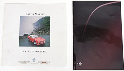 Lot 106 - Two prestige car brochures