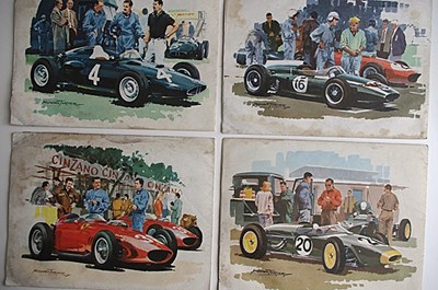 Lot 121 - Four grand prix car publications