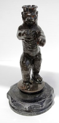 Lot 127 - A standing bear motor mascot