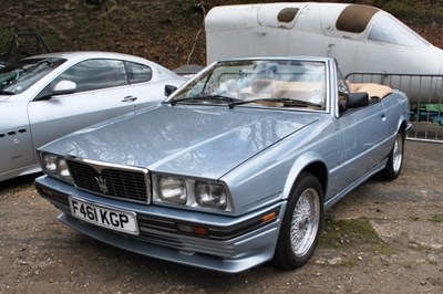 Lot 374 - 1989 Maserati Bi-Turbo Spyder