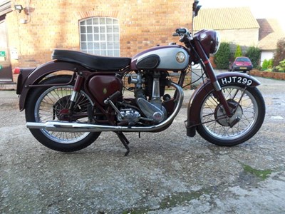 Lot 245 - 1955 BSA B33