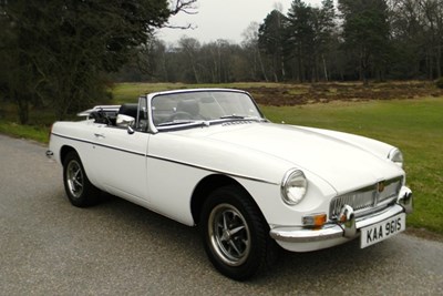 Lot 401 - 1978 MG  B GT Roadster