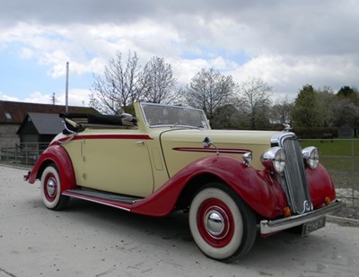 Lot 365 - 1938 Humber Imperial  Drophead Coupé