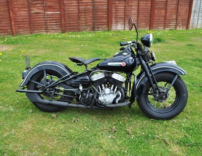 Lot 270 - 1947 Harley Davidson Civilian