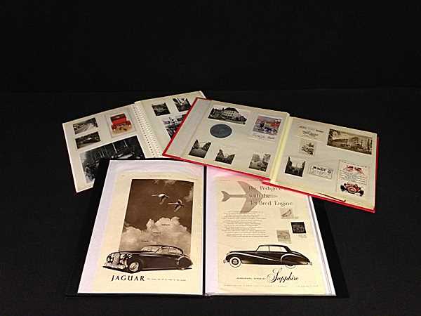 Click for high resolution Lot 13 - Three magazine adverts albums