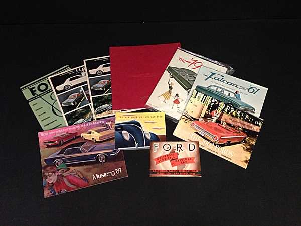 Click for high resolution Lot 71 - American Ford brochure