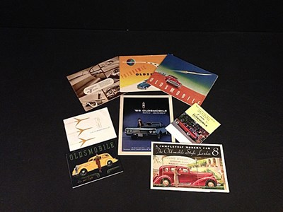 Lot 072 - Oldsmobile brochures