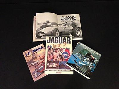 Lot 079 - Four signed motorsport books