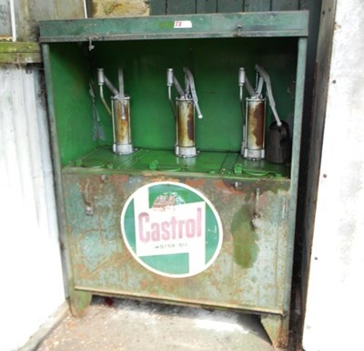 Lot 206 - Castrol Oil Pumps