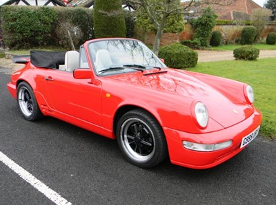 Lot 216 - 1988 Porsche 911 3.2 litre Carrera Cabriolet