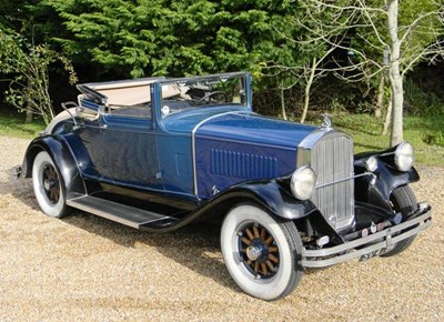 Lot 279 - 1929 Pierce-Arrow Model B Doctors Coupé