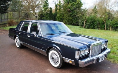 Lot 277 - 1986 Lincoln Towncar 'Signature Series'